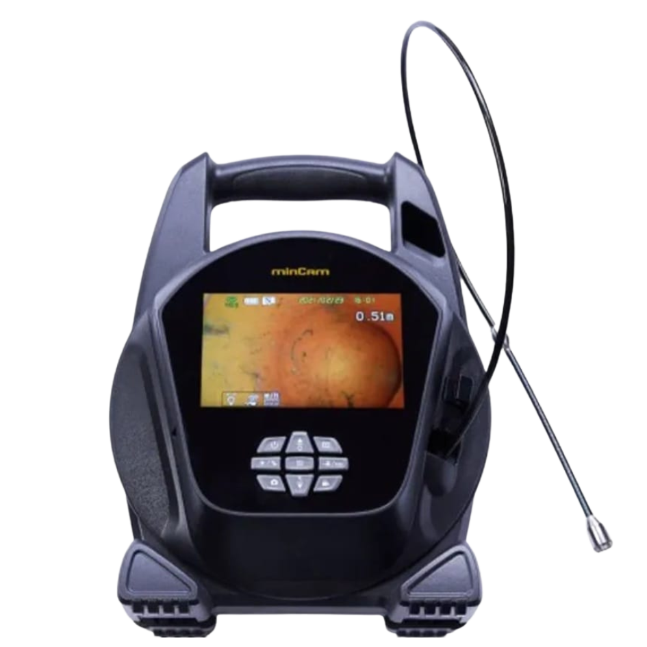 Cámara marca minicor para tuberías de pequeño diametro