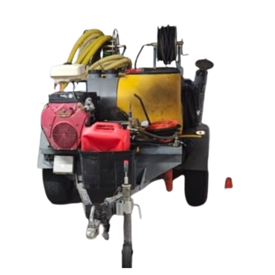 Equipo de desatasco a presión de agua para viviendas y comunidades